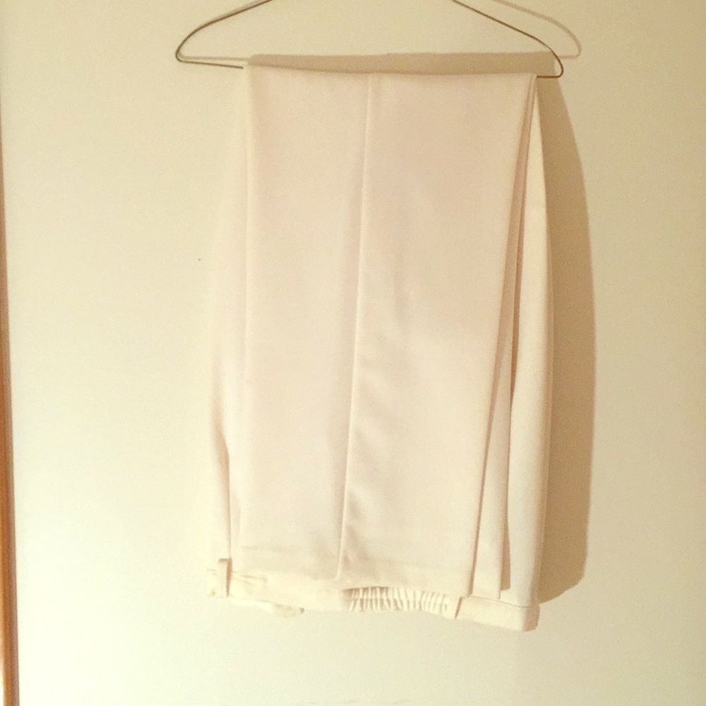 Vintage high waisted Sag Harbor white dress pants